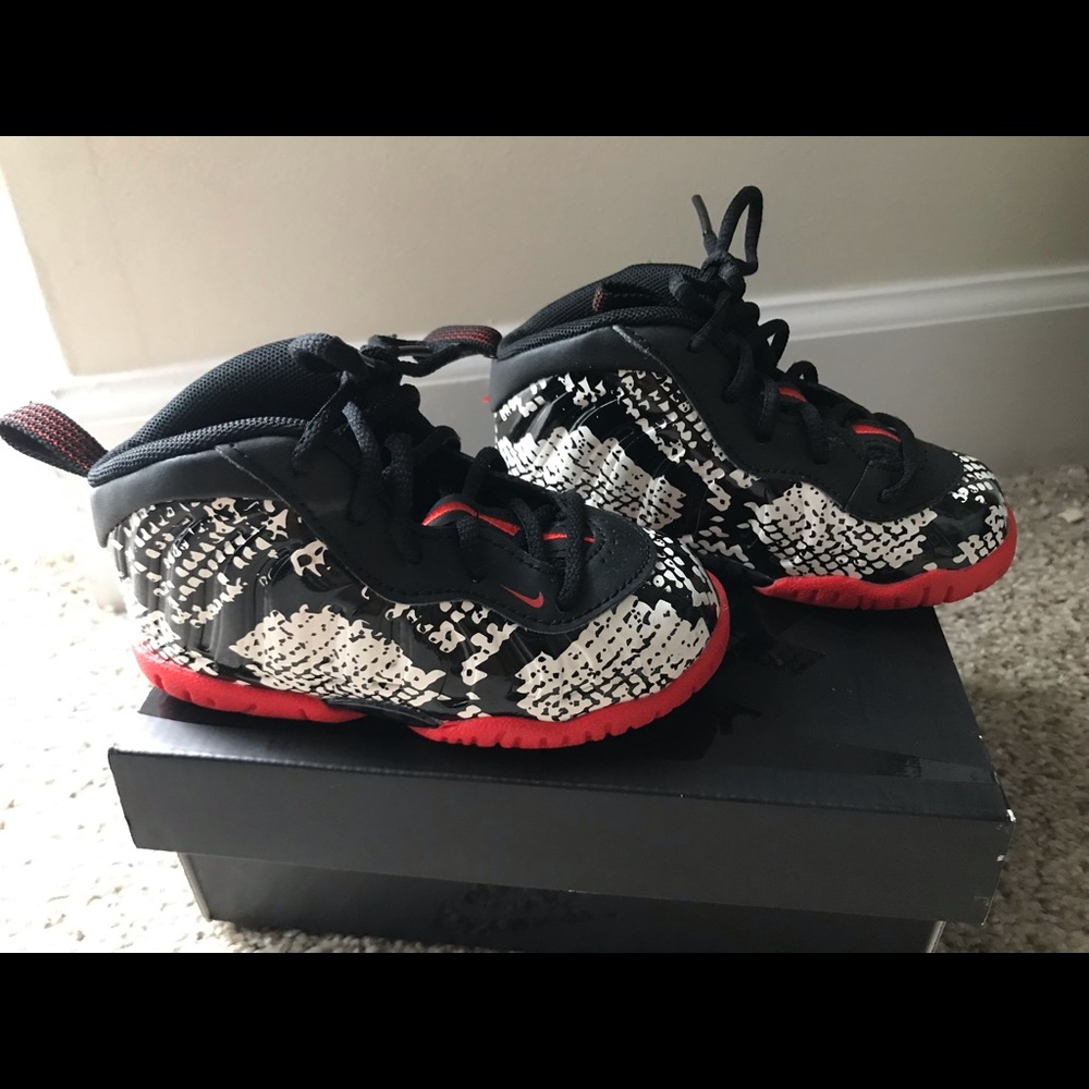 Nike foamposites habanero red